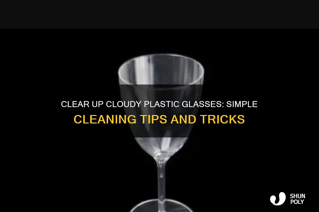 how to remove cloudiness from plastic glass