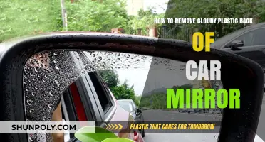 Clear Your Car Mirror: Easy Fix for Cloudy Plastic Back