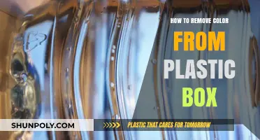 Effective Methods to Remove Color from Plastic Boxes Easily