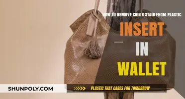 Effective Tips to Remove Color Stains from Plastic Wallet Inserts