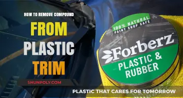 Effective Techniques to Remove Compound from Plastic Trim Safely