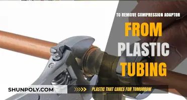 Efficiently Removing Compression Adaptors from Plastic Tubing: A Step-by-Step Guide