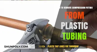Easy Steps to Remove Compression Fittings from Plastic Tubing