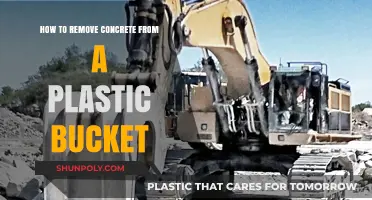 Effective Methods to Remove Concrete from Plastic Buckets Easily