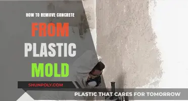 Effective Techniques to Remove Concrete from Plastic Molds Easily