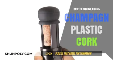 Easy Steps to Remove Cook's Champagne Plastic Cork Effortlessly