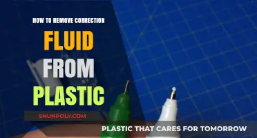 Effective Tips to Remove Correction Fluid Stains from Plastic Surfaces