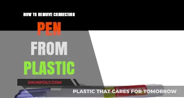 Effective Methods to Remove Correction Pen Stains from Plastic Surfaces