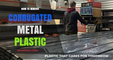 Efficiently Removing Corrugated Metal Plastic: A Step-by-Step Guide