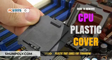 Safely Removing Your CPU's Plastic Cover: A Step-by-Step Guide