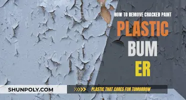 Removing Cracked Paint: Plastic Bumper Repair Guide