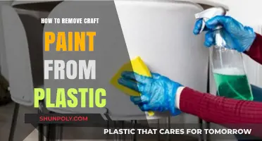 Effective Techniques to Remove Craft Paint from Plastic Surfaces Easily