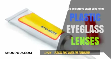 Safely Remove Super Glue from Plastic Eyeglass Lenses: A Quick Guide