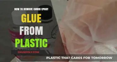 Effective Methods to Remove Cured Epoxy Glue from Plastic Surfaces