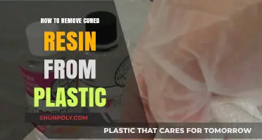 Effective Methods to Remove Cured Resin from Plastic Surfaces