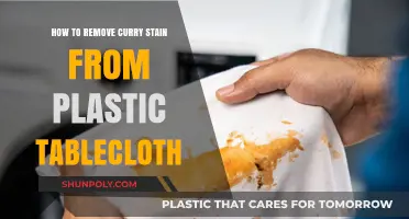 Effective Tips to Remove Curry Stains from Plastic Tablecloths Easily