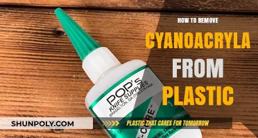 Effective Methods to Remove Cyanoacrylate Glue from Plastic Surfaces