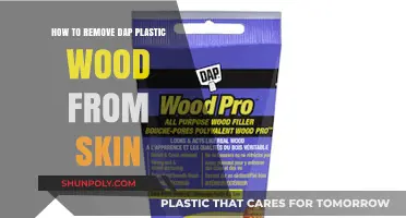 Quick Tips to Safely Remove DAP Plastic Wood from Skin