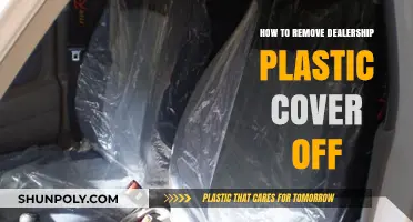 Easy Steps to Remove Dealership Plastic Cover from Your Car