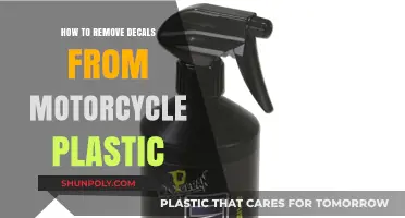 Effortless Decal Removal: Tips for Motorcycle Plastic Surfaces