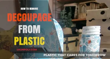 Easy Steps to Remove Decoupage from Plastic Surfaces Effortlessly