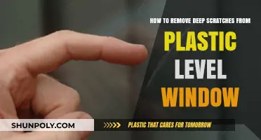 Effective Techniques to Repair Deep Scratches on Plastic Level Windows