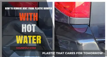 Easy DIY Fix: Remove Plastic Bumper Dents Using Hot Water