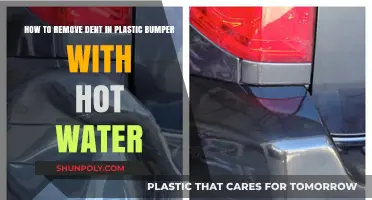 Easy DIY Fix: Remove Plastic Bumper Dents Using Hot Water