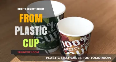 Easy DIY Guide: Removing Designs from Plastic Cups at Home