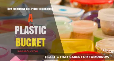 Eliminate Stubborn Dill Pickle Smells from Plastic Buckets: A Quick Guide