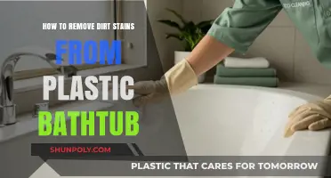 Effective Tips to Clean Dirt Stains from Your Plastic Bathtub