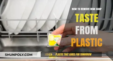 Eliminate Dish Soap Taste from Plastic: Simple and Effective Solutions