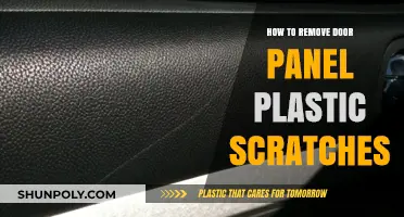 Easy DIY Guide: Removing Plastic Scratches from Door Panels