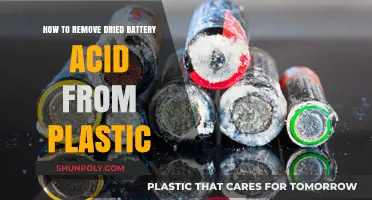 Effective Methods to Safely Remove Dried Battery Acid from Plastic Surfaces