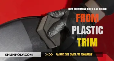 Effective Tips to Remove Dried Car Polish from Plastic Trim