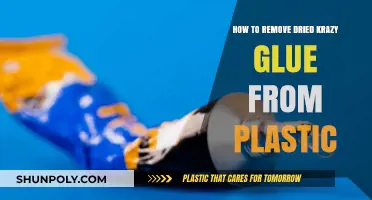 Effective Methods to Remove Dried Krazy Glue from Plastic Surfaces