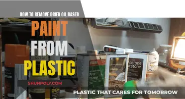 Removing Dried Oil-Based Paint from Plastic: Effective Methods
