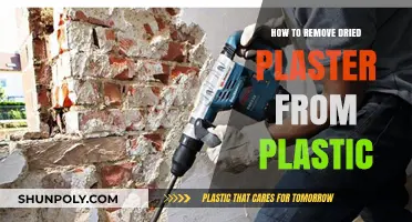 Effective Techniques to Remove Dried Plaster from Plastic Surfaces Easily