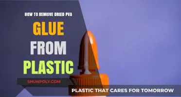 Effective Methods to Remove Dried PVA Glue from Plastic Surfaces