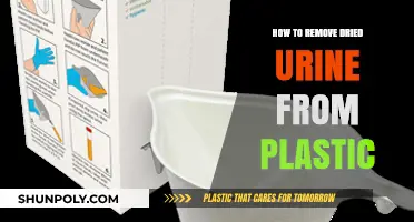 Effective Tips for Removing Dried Urine Stains from Plastic Surfaces