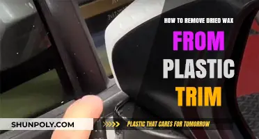 Effective Techniques to Remove Dried Wax from Plastic Trim Easily