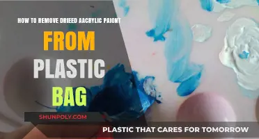 Effective Methods to Remove Dried Acrylic Paint from Plastic Bags