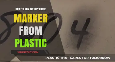 Effective Ways to Remove Dry Erase Marker Stains from Plastic Surfaces