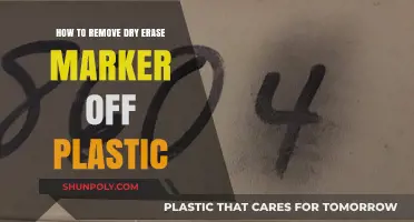 Effective Ways to Remove Dry Erase Marker Stains from Plastic Surfaces