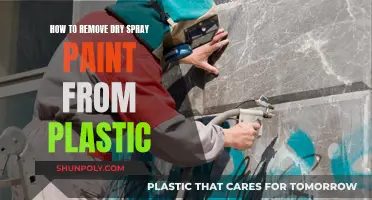 Removing Dry Spray Paint from Plastic: Effective Techniques