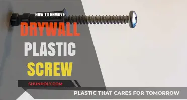 Efficiently Remove Drywall Plastic Screws: A Step-by-Step Guide