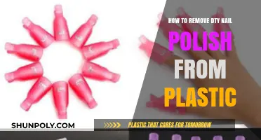 Easy DIY Tips to Remove DTY Nail Polish from Plastic Surfaces