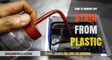 Effective Methods to Remove Dye Stains from Plastic Surfaces Easily