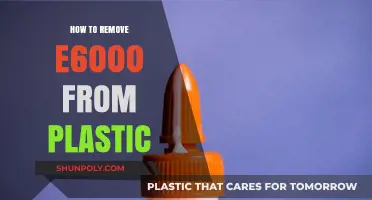 Effective Ways to Remove E6000 Glue from Plastic Surfaces