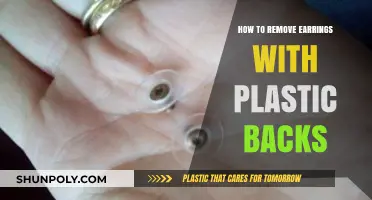 Easy Steps to Safely Remove Earrings with Plastic Backs